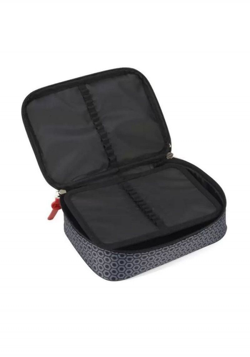 ESTOJO BOX BORUTO PRETO LUXCEL - REF. EI38125BR-PTO - 1 UNIDADE