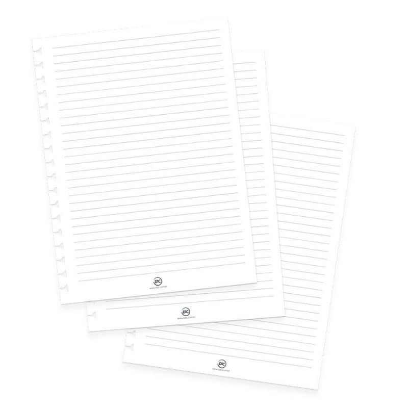 BLOCO PARA CADERNO 48FL SMART BRANCO DAC - REF. 1833RE - 1 UNIDADE