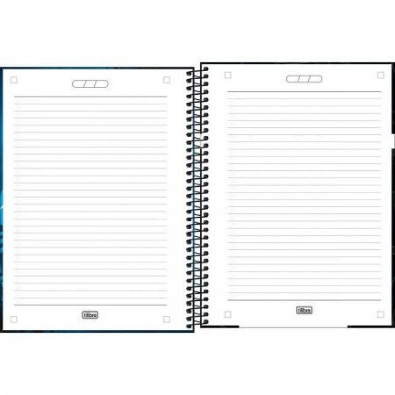 CADERNO 10 MATERIAS CAPA DURA 160 FOLHAS SPIDER GAME TILIBRA - REF. 31810 - PACOTE COM 4 UNIDADES