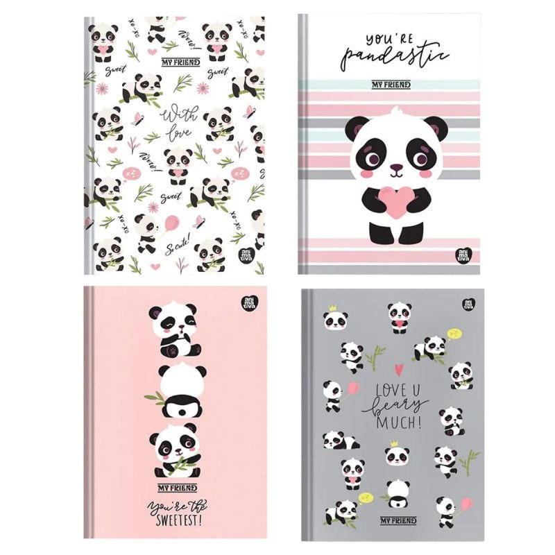 CADERNO BROCHURAO CAPA DURA 48 FOLHAS MY FRIEND SAO DOMINGOS - REF. 223027 - PACOTE COM 10 UNIDADES