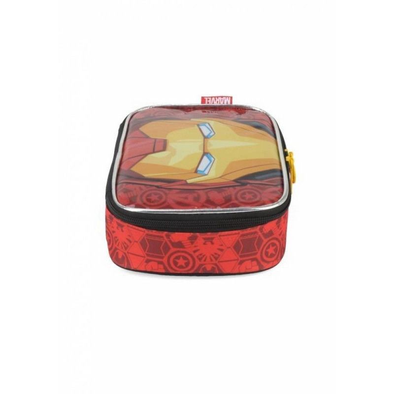 ESTOJO BOX HOMEM DE FERRO AVENGERS IRON MAN VERMELHO LUXCEL - 1 UNIDADE - REF. EI38055AG-VM
