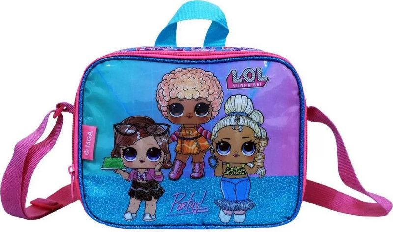 LANCHEIRA COM ALCA L.O.L AZUL LUXCEL - 1 UNIDADE - REF. LA38853LO-AZ