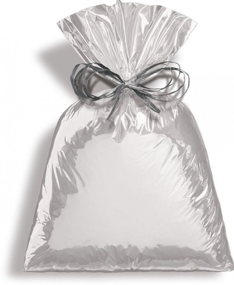SACO 15X22CM METAL PRATA C/50 CROMUS - REF. 99060506 - 1 PACOTE