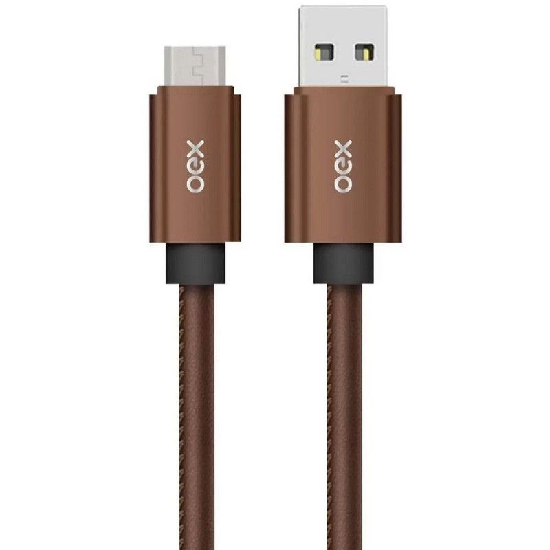 CC300 CABO DE COURO MICRO USB (RISTRETTO) - 1 UNIDADE