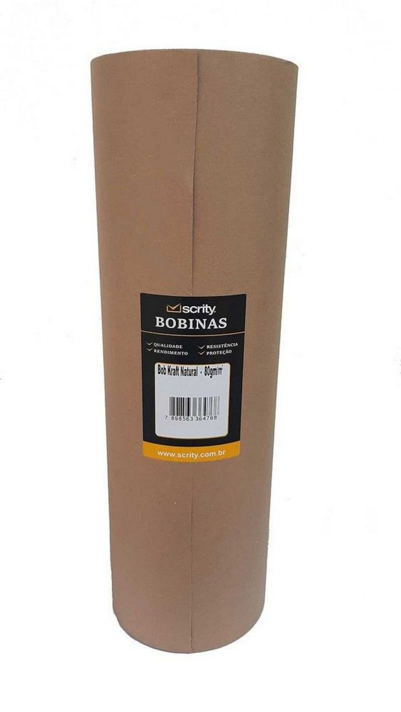 BOBINA KRAFT SEMI 120X140M 60G SCRITY - PBS1214 1 UNIDADE