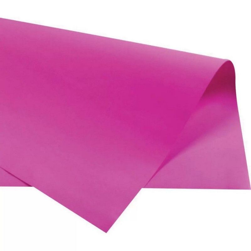PAPEL COLOR SET 48X66CM ROSA CHOQUE SCRITY - REF. CSP01.08 RS CH - PACOTE COM 20 UNIDADES
