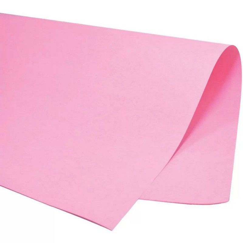 PAPEL COLOR SET 48X66CM ROSA CLARO SCRITY - REF. CSP01.07 RC - PACOTE COM 20 UNIDADES