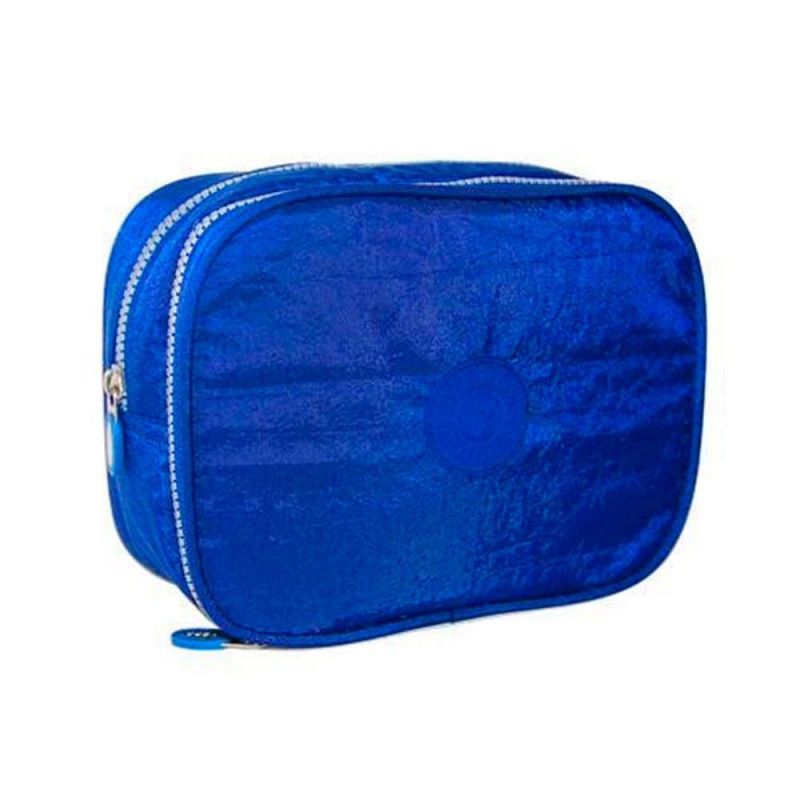 ESTOJO BOX 2 ZIPERES AZUL YEPP - 1 UNIDADE