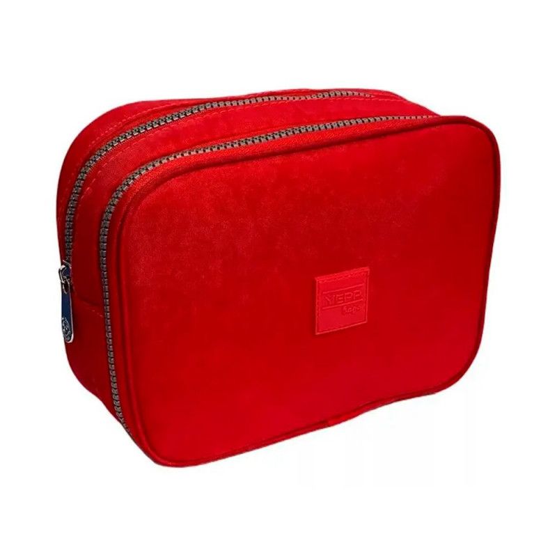 ESTOJO BOX 2 ZIPERES VERMELHO YEPP - MB13033-E - 1 UNIDADE