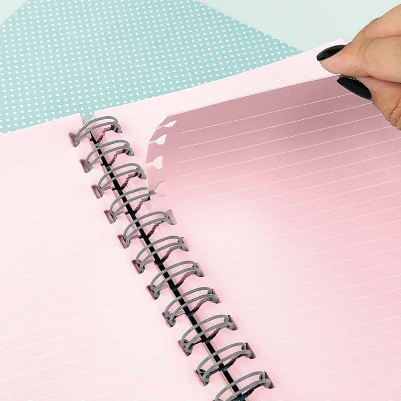 CADERNO SMART COLEGIAL COM FOLHAS E DIVISÓRIAS REPOSICIONÁVEIS DAC ENJOY – REF. 4167 – 1 UNIDADE