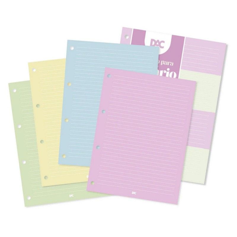 BLOCO DE CADERNO 48FL SMART 1/4 ENJOY COLOR 90G DAC - REF. 4168RE - PACOTE COM 10 BLOCOS