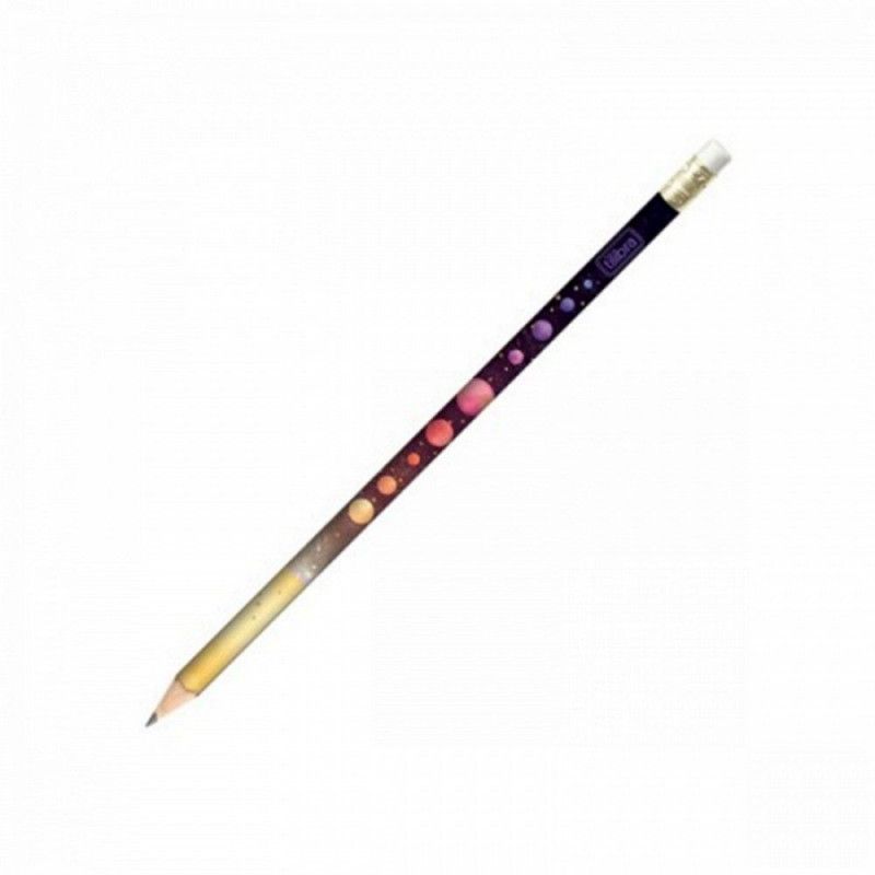 LAPIS PRETO N.2 REDONDO COM BORRACHA MAGIC TILIBRA - REF. 32541 - CAIXA COM 72 UNIDADES