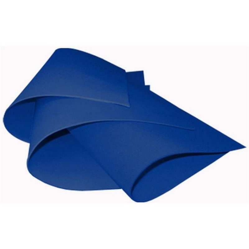 PLACA EVA 60X40CM LISO PLANETA - AZUL - PACOTE COM 10 UNIDADES