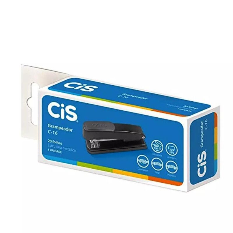 GRAMPEADOR METAL 25 FOLHAS 12,5CM C-16 CIS - REF. 33.1500 - 1 UNIDADE