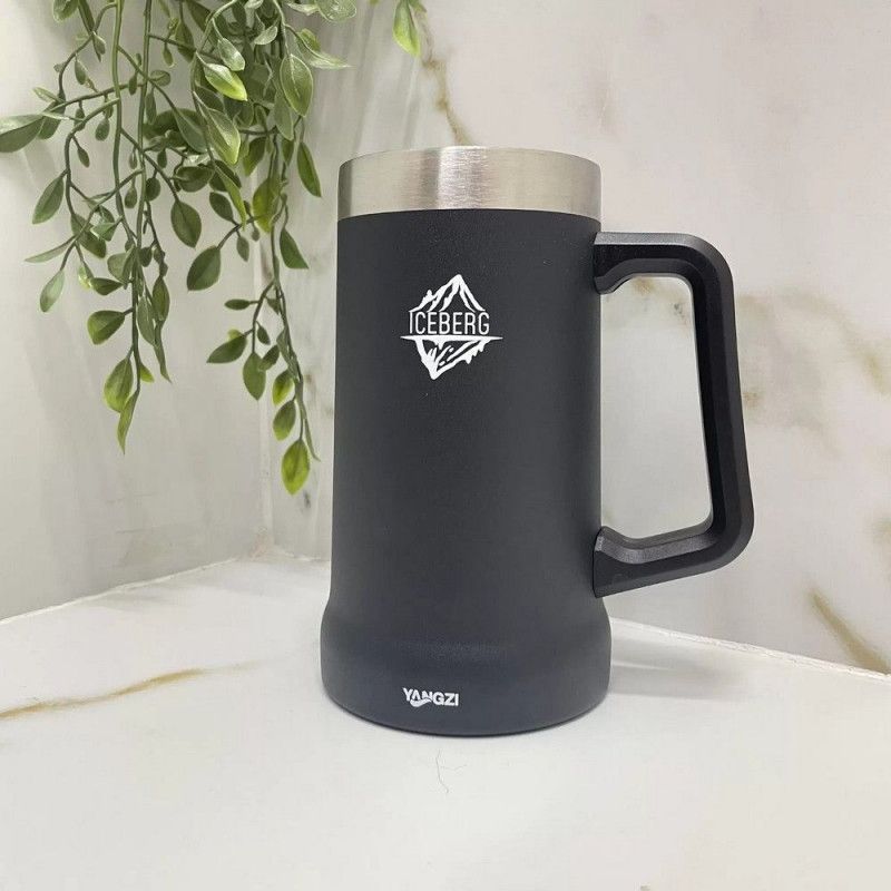 CANECA TERMICA DE CERVEJA 709ML PT - 23179 PRETO 1 UNIDADE