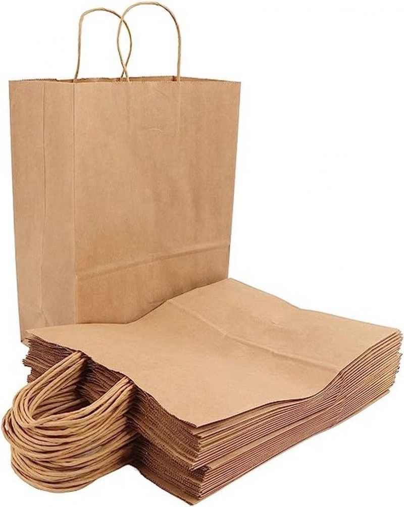 SACOLA KRAFT PP 9.5 X 7.5 X 15CM SCRITY - REF. SAC 05.06 - PACOTE COM 50 UNIDADES