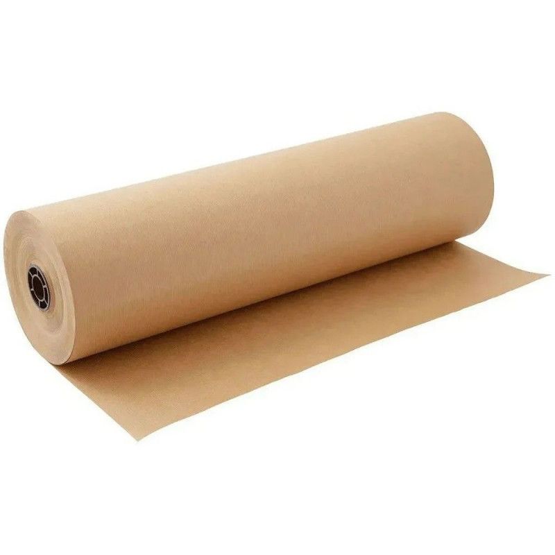 BOBINA KRAFT MONOLUCIDO COM BRILHO 120CM X 200M - REF. PBM1220 - 1 UNIDADE