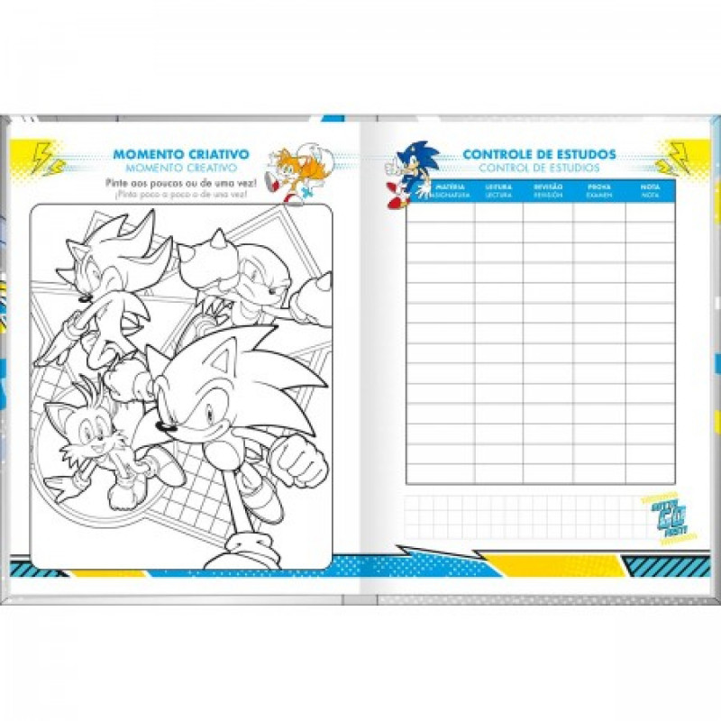 AGENDA COSTURADA PERMANENTE SONIC 2D M4 TILIBRA - REF. 347825 - PACOTE COM 5 UNIDADES