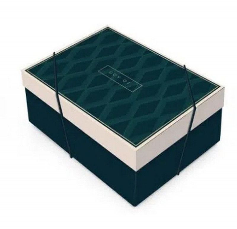 CAIXA RETANGULAR COM TAMPA JAMES P 24x18x8 - REF. 13005690 - PACOTE COM 10 UNIDADES