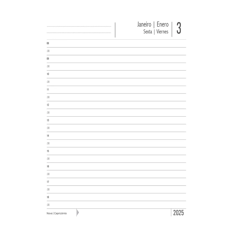 AGENDA COSTURADA KBOM PINK 2026 SAO DOMINGOS ANIMATIVA - REF. 120005 / 10105 - PACOTE COM 4 UNIDADES