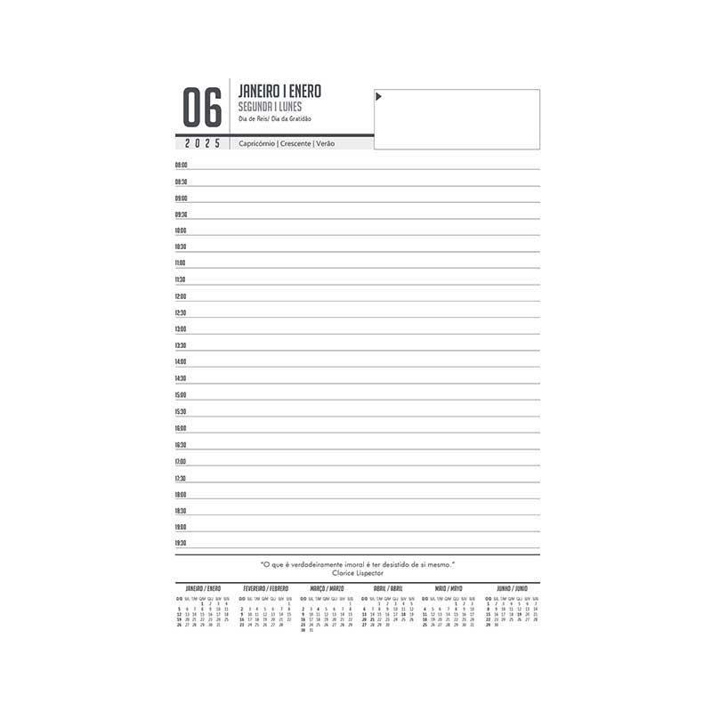 AGENDA COSTURADA BUOSS PRIME 2025 SAO DOMINGOS ANIMATIVA - REF. 9826 - PACOTE COM 2 UNIDADES SORTIDAS