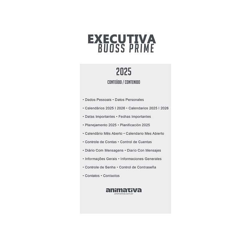 AGENDA COSTURADA BUOSS PRIME 2025 SAO DOMINGOS ANIMATIVA - REF. 9826 - PACOTE COM 2 UNIDADES SORTIDAS