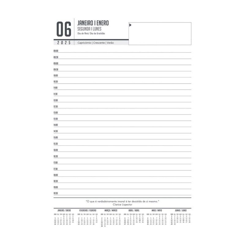 AGENDA COSTURADA EXECUTIVA CLASSIC VIEW 2026 SAO DOMINGOS ANIMATIVA - REF. 9812 - PACOTE COM 2 UNIDADES SORTIDAS