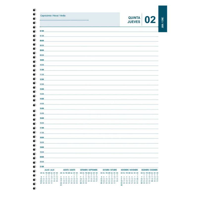 AGENDA ESPIRAL TRADE PLUS 2025 SAO DOMINGOS ANIMATIVA - REF. 130002 / 10114 - PACOTE COM 2 UNIDADES SORTIDAS