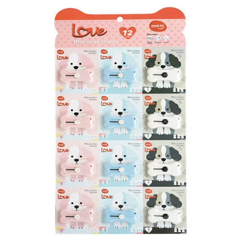 ESTILETE MINI LOVE OSSINHO MOLIN - REF. 23193 - PACOTE COM 12 UNIDADES
