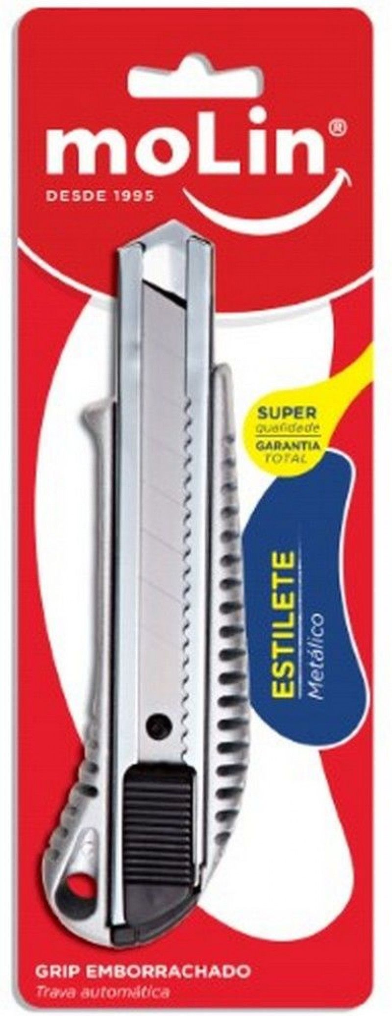 ESTILETE LARGO PROFISSIONAL METALICO MOLIN - 16540 - 1 UNIDADE