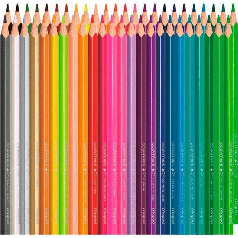 LAPIS 48 CORES COLOR PEPS STAR MAPED - REF. 832048ZV - 1 UNIDADE