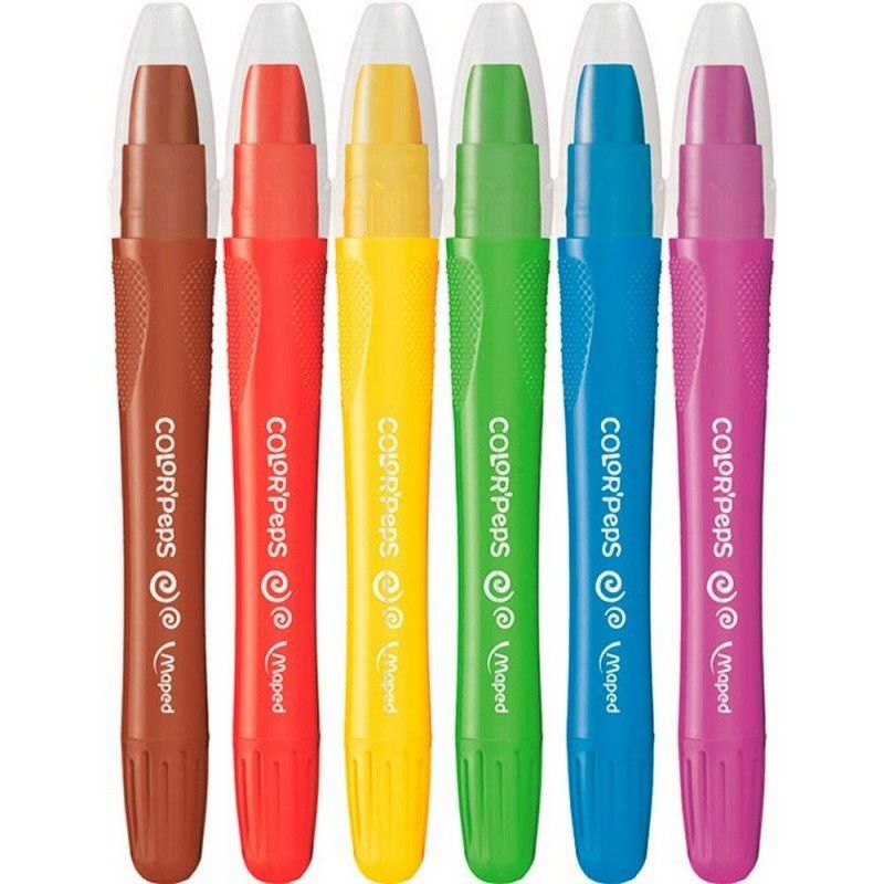 GIZ CERA 6 CORES COLORPEPS GEL AQUARELAVEL - 836306 - 1 UNIDADE