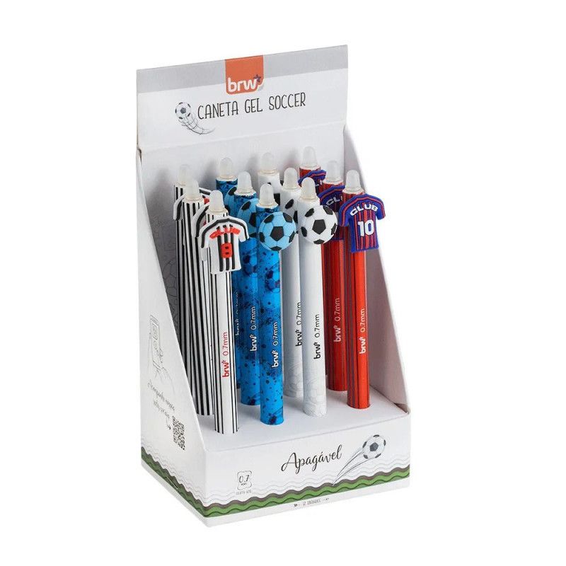 CAN ESF.GEL 0.7 APAGAVEL SOCCER BRW - CA0215 CX COM 12 UN
