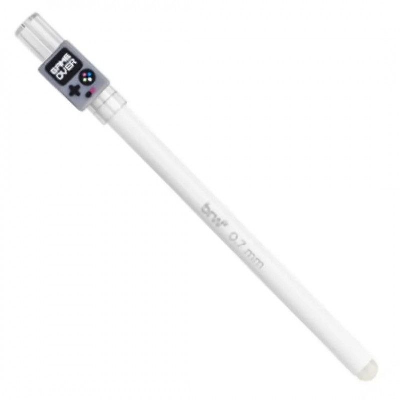 CANETA ESFEROGRAFICA GEL 0.7 APAGAVEL GAMER BRW - REF. CA0214 - CAIXA COM 12 UNIDADES