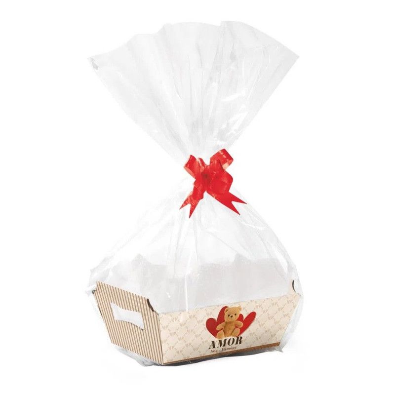 KIT CESTA L AMOUR M 22X15X9CM CROMUS - REF. 13005825-AC - 1 UNIDADE