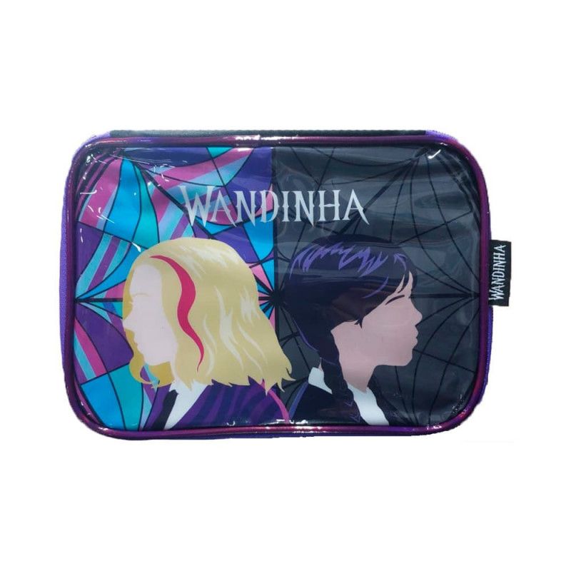 ESTOJO BOX ROXO WANDINHA LUXCEL - REF. EI39844WD-RX - 1 UNIDADE
