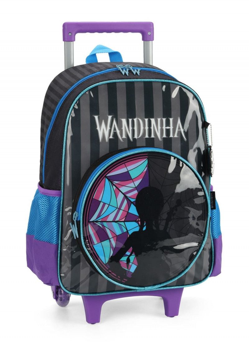 MOCHILETE WANDINHA PRETO LUXCEL - REF. IC39842WD-PTO - 1 UNIDADE