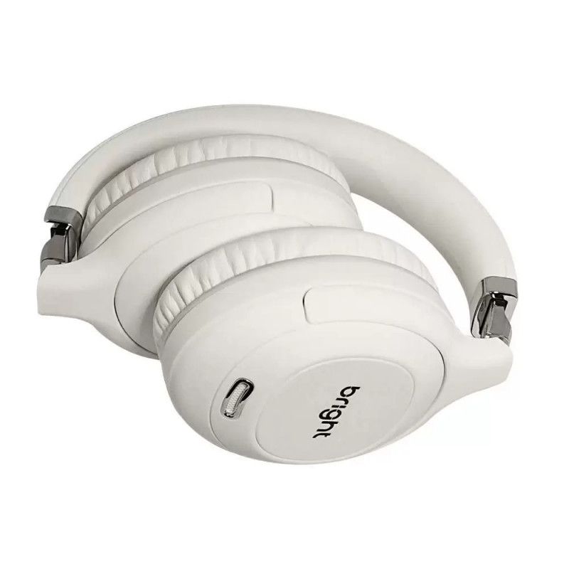 FONE OUVIDO BLUETOOH CANCELADOR DE RUIDOS BRANCO BRIGHT - REF. FN585 - 1 UNIDADE