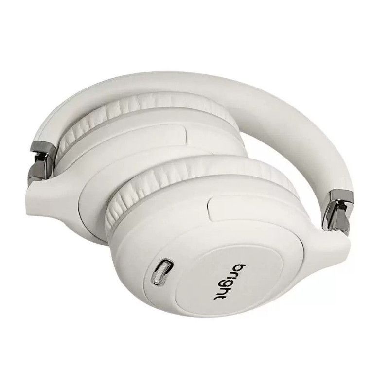 FONE OUVIDO BLUETOOH CANCELADOR DE RUIDOS BRANCO BRIGHT - REF. FN585 - 1 UNIDADE