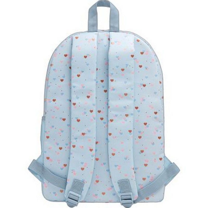 MOCHILA DE COSTAS ACADEMIE DOTS CINZA TILIBRA - REF. 34779 - 1 UNIDADE