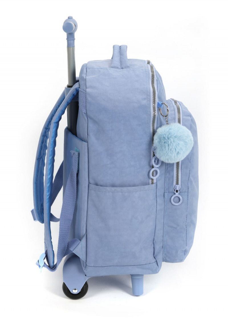 MOCHILETE CRINKLE AZUL LUXCEL - REF. MC47152UP-AZ - 1 UNIDADE