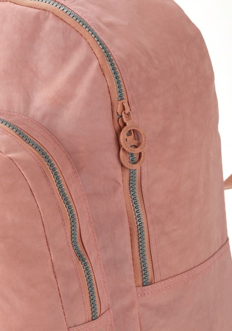 MOCHILETE CRINKLE NUDE LUXCEL - REF. MC47152UP-NU - 1 UNIDADE