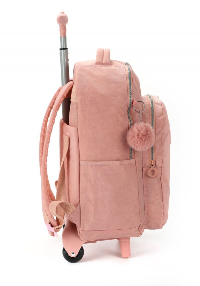 MOCHILETE CRINKLE NUDE LUXCEL - REF. MC47152UP-NU - 1 UNIDADE