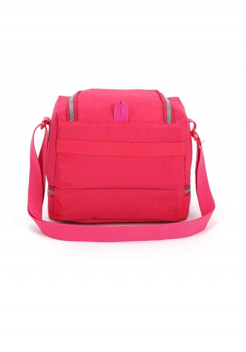 LANCHEIRA COM ALCA CRINKLE PINK LUXCEL - REF. LA47153UP-PK - 1 UNIDADE