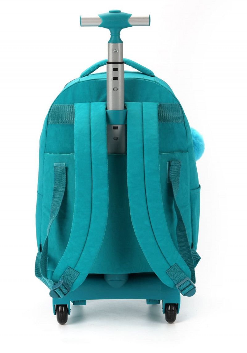 MOCHILETE CRINKLE VERDE LUXCEL - REF. MC47152UP-VD - 1 UNIDADE