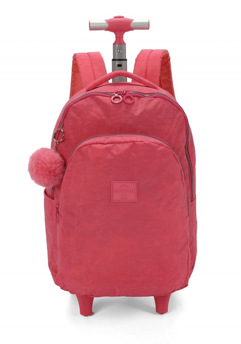 MOCHILETE CRINKLE SALMAO LUXCEL - REF. MC47152UP-SM - 1 UNIDADE