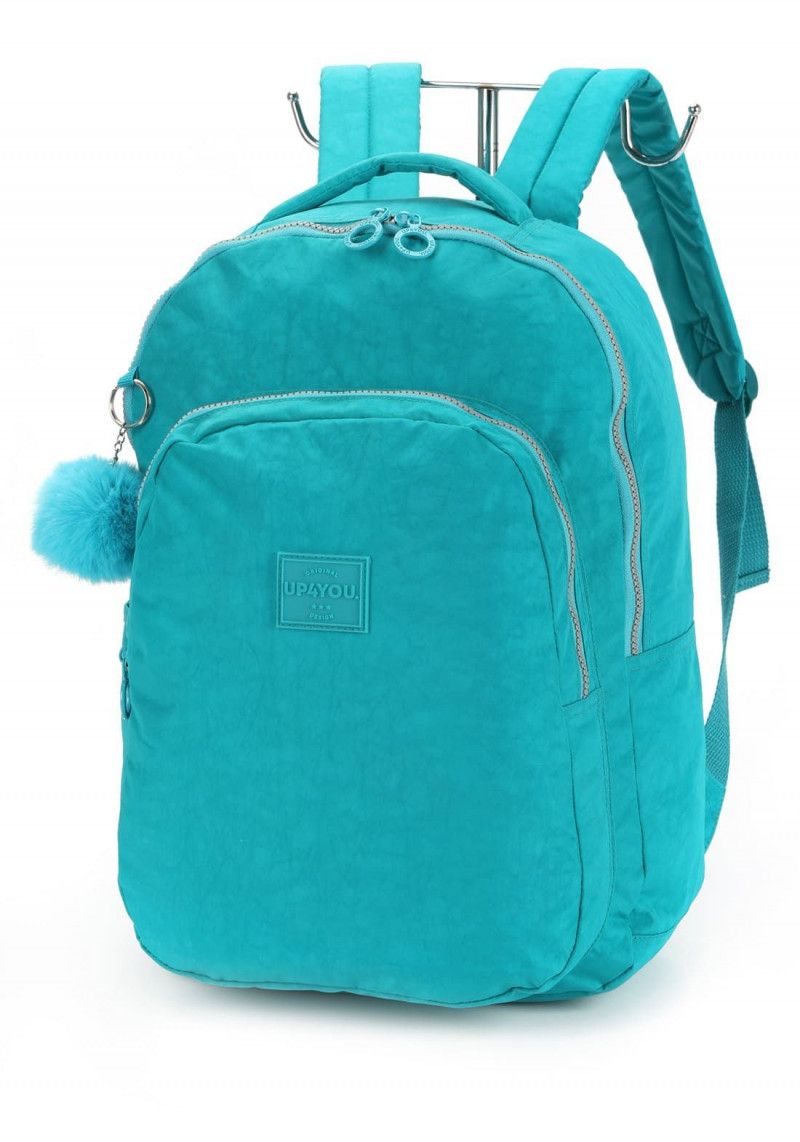 MOCHILA DE COSTAS CRINKLE VERDE LUXCEL - REF. MS47151UP-VD - 1 UNIDADE