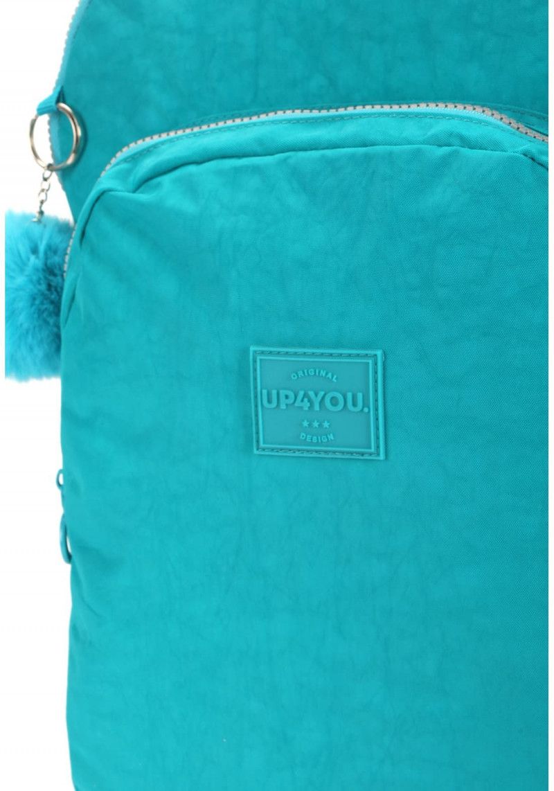 MOCHILA DE COSTAS CRINKLE VERDE LUXCEL - REF. MS47151UP-VD - 1 UNIDADE