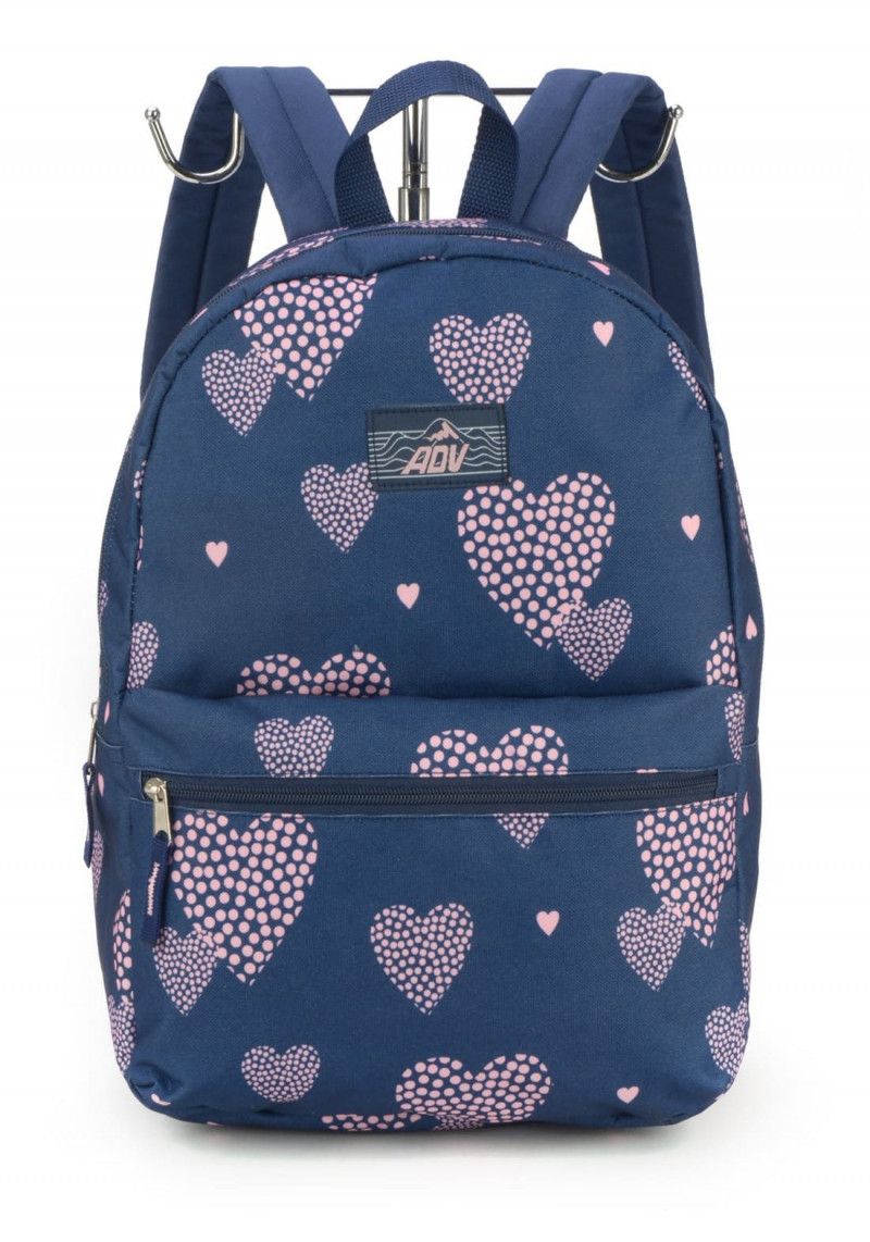 MOCHILA DE COSTAS ADV CORACAO AZUL LUXCEL - REF. MS47322AV-AZ - 1 UNIDADE