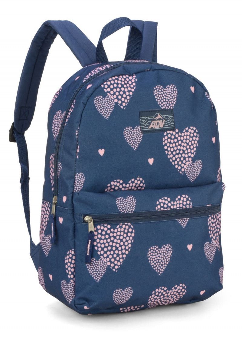 MOCHILA DE COSTAS ADV CORACAO AZUL LUXCEL - REF. MS47322AV-AZ - 1 UNIDADE